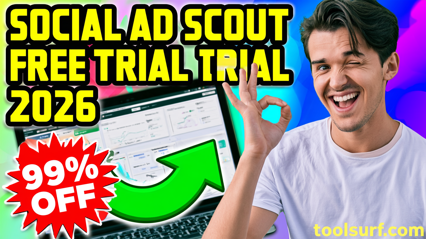 YouTube thumbnail style blog featured image, 16:9 landscape. Large bold yellow blocky text with blac