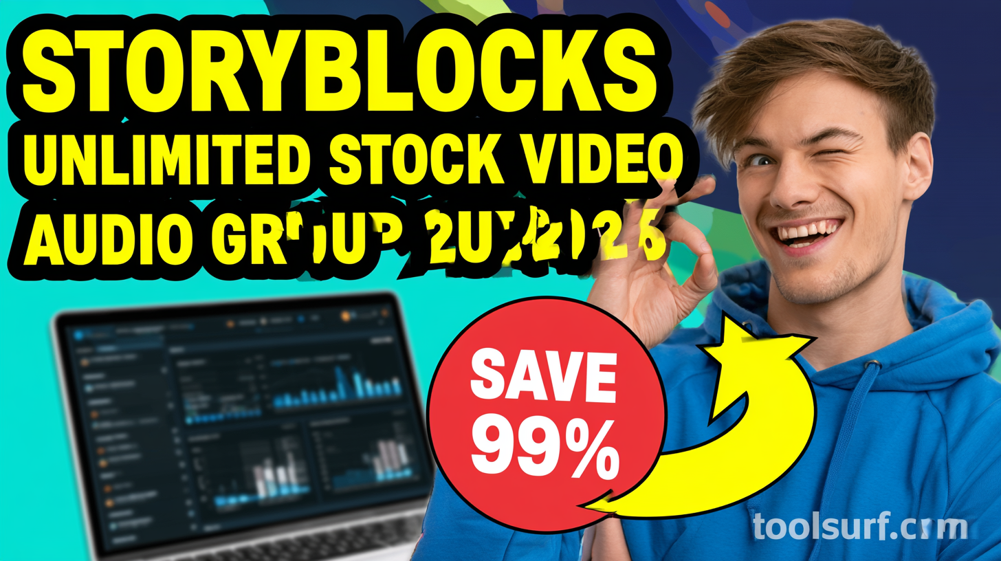 YouTube thumbnail style blog featured image, 16:9 landscape. Large bold yellow blocky text with blac