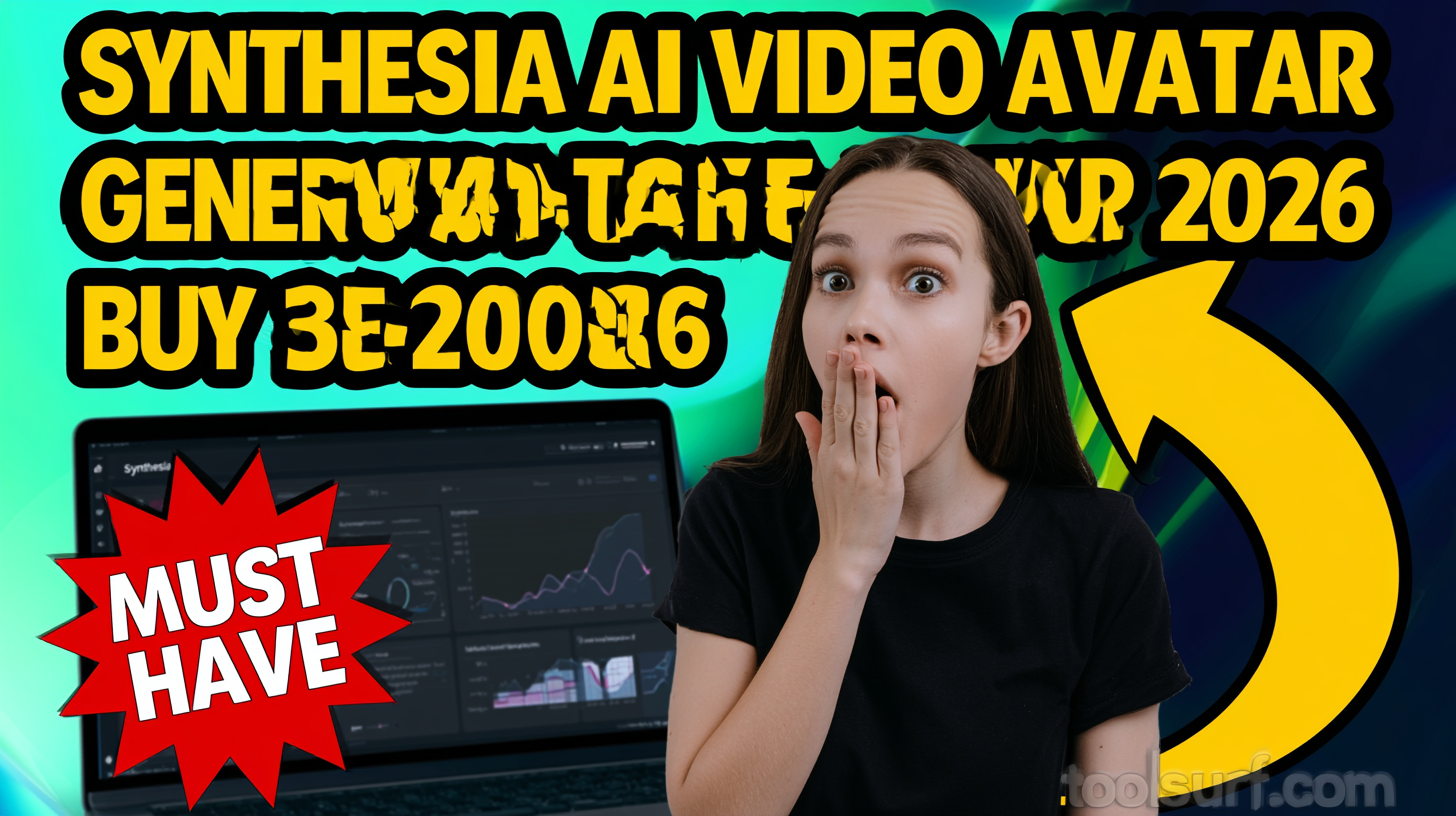 YouTube thumbnail style blog featured image, 16:9 landscape. Large bold yellow blocky text with blac
