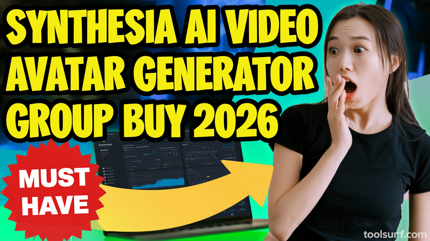 YouTube thumbnail style blog featured image, 16:9 landscape. Large bold yellow blocky text with blac