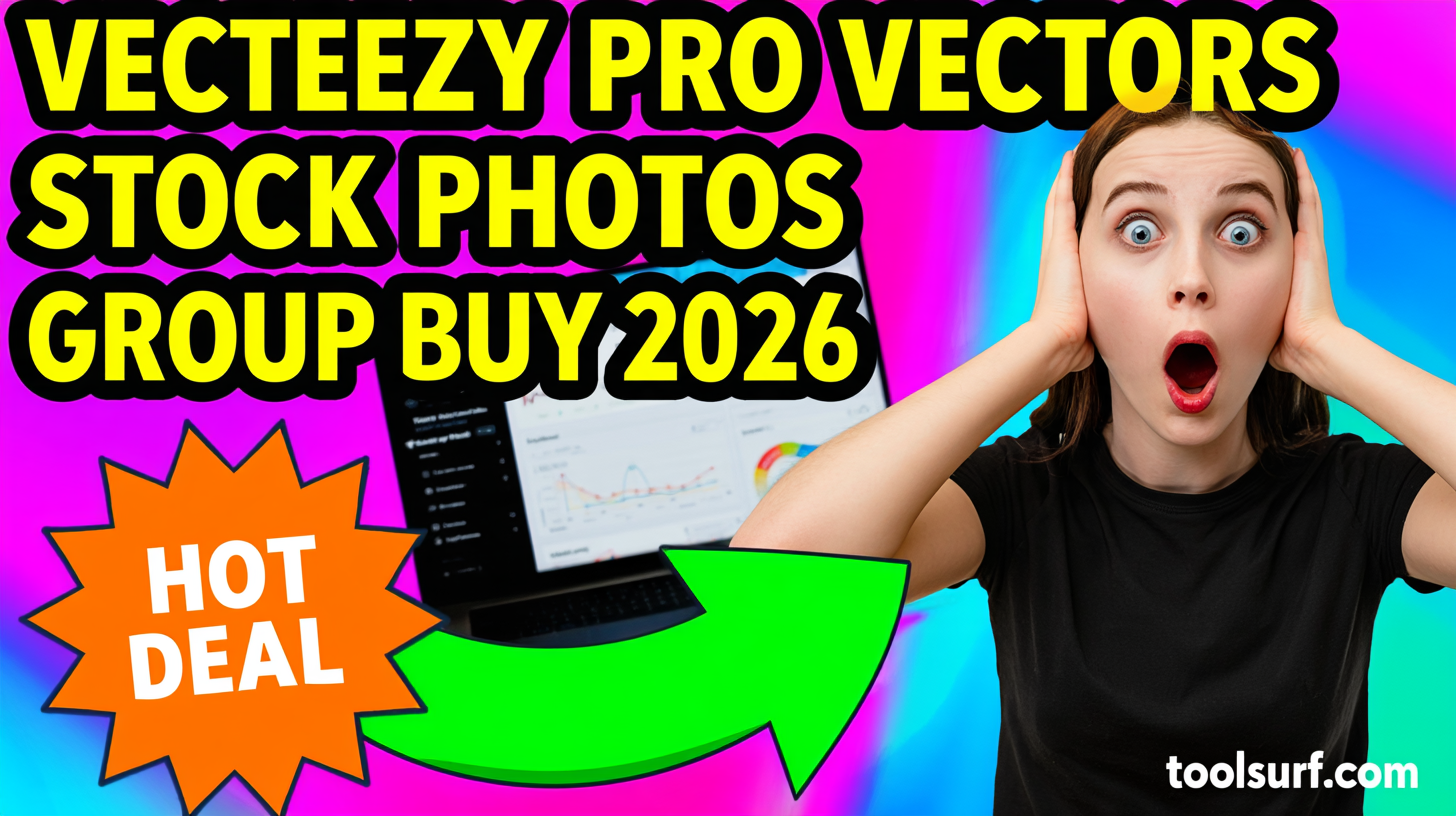 YouTube thumbnail style blog featured image, 16:9 landscape. Large bold yellow blocky text with blac