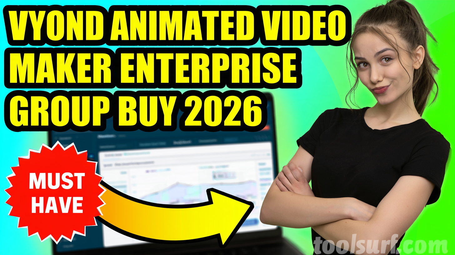 YouTube thumbnail style blog featured image, 16:9 landscape. Large bold yellow blocky text with blac