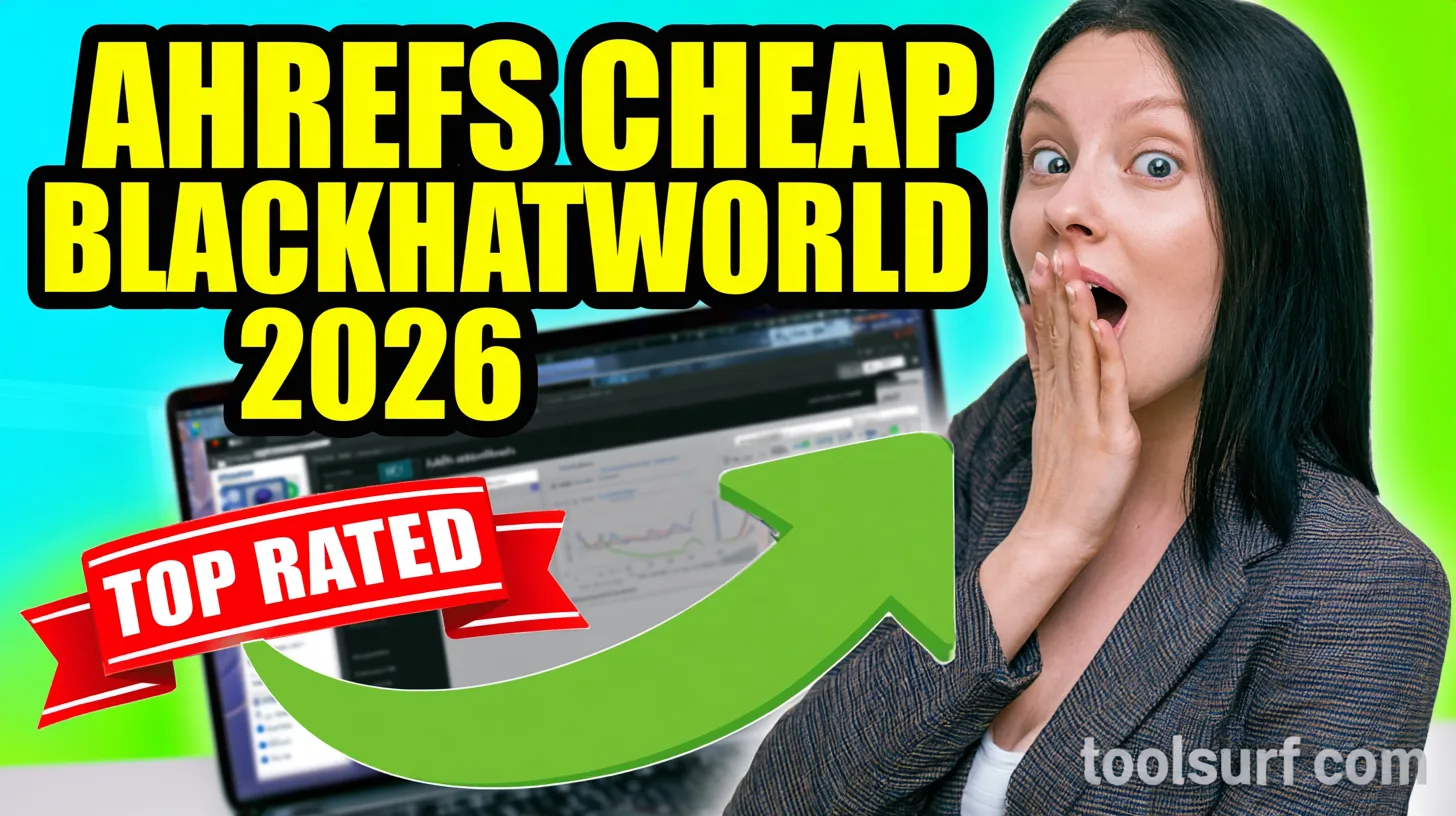 Ahrefs Cheap BlackHatWorld 2026 illustration