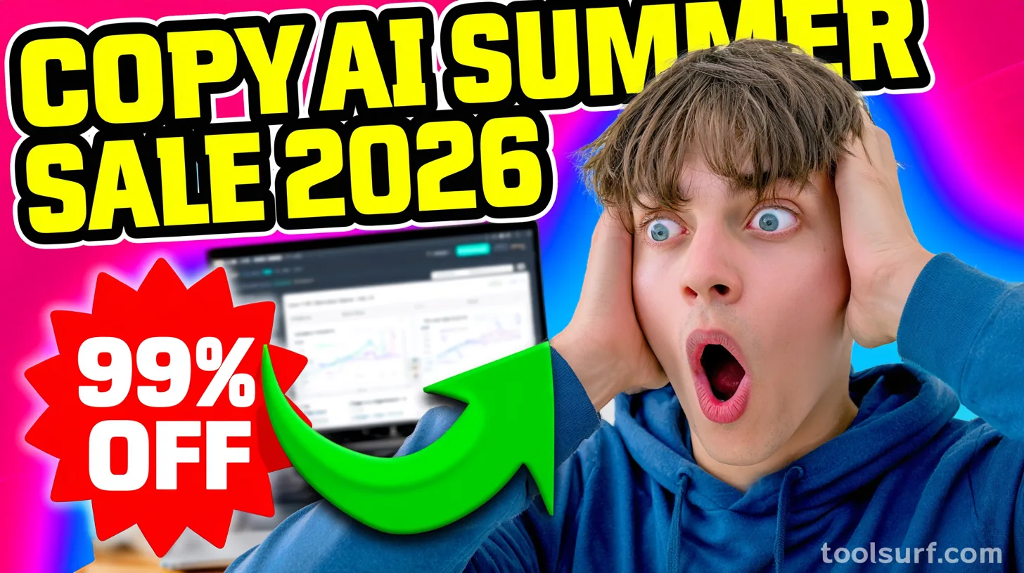 Copy.ai Summer Sale 2026 illustration