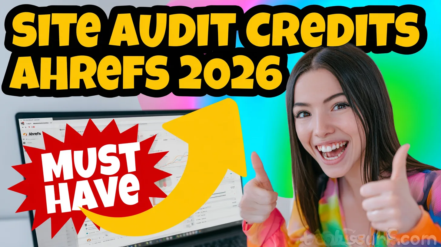 Site Audit Credits Ahrefs 2026 illustration
