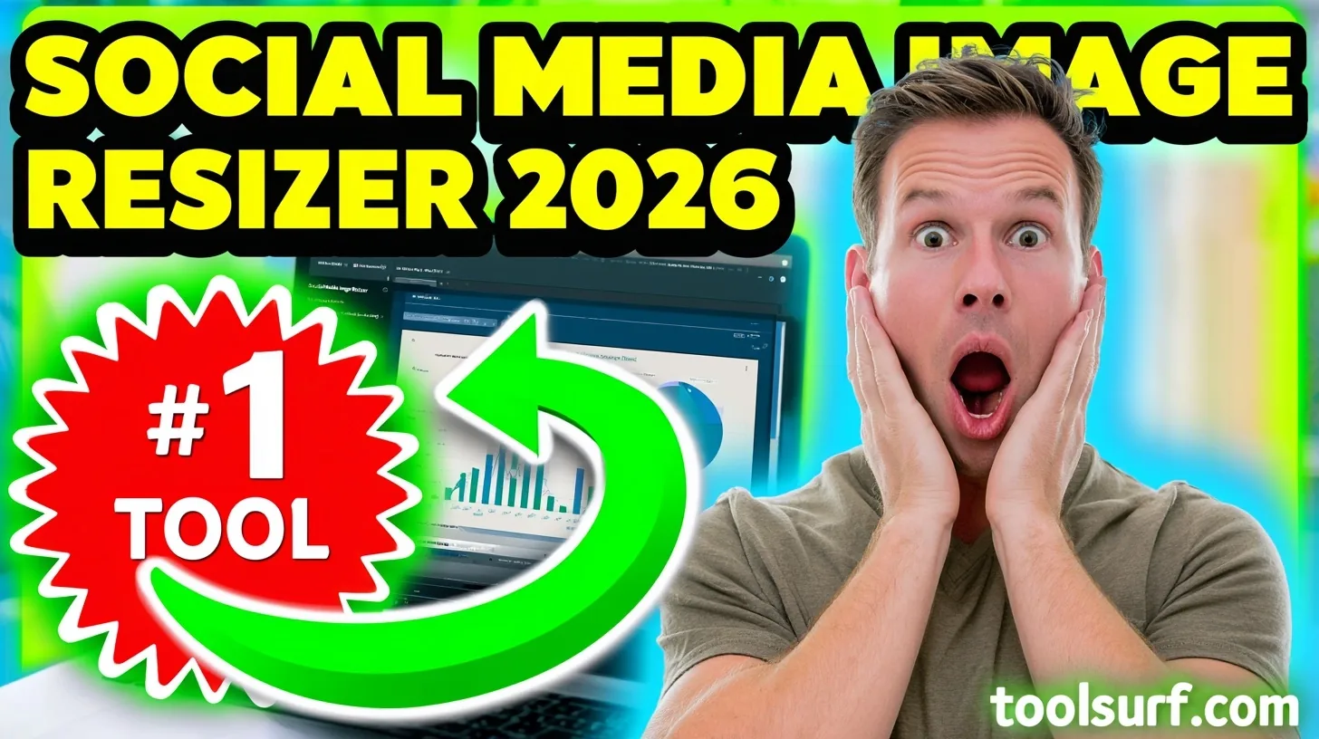 Social Media Image Resizer 2026 illustration