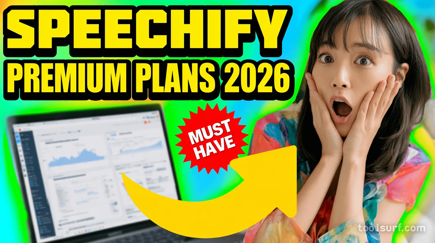 Speechify Premium Plans 2026 illustration