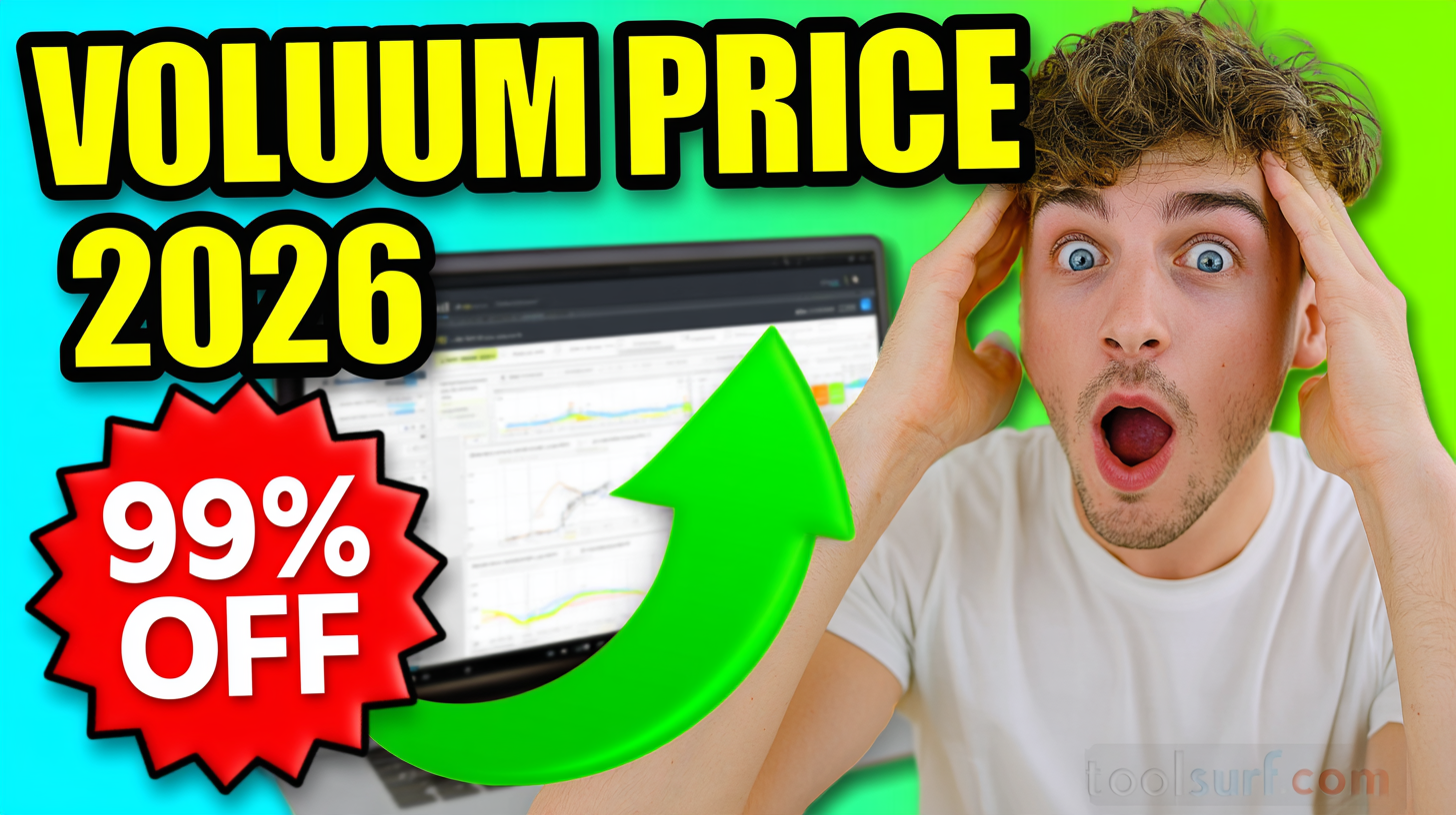 YouTube thumbnail style blog featured image, 16:9 landscape. Large bold yellow blocky text with blac