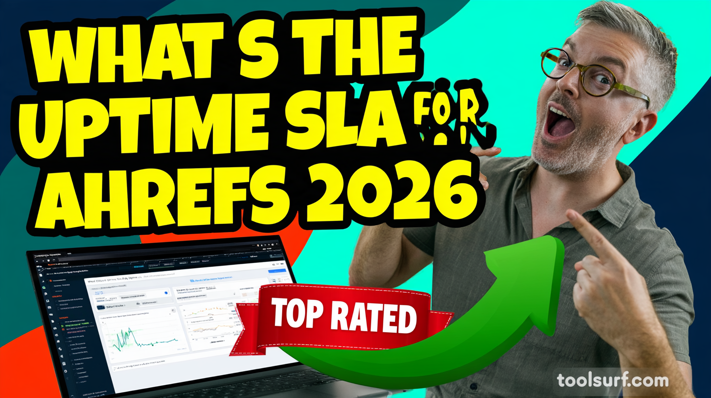 YouTube thumbnail style blog featured image, 16:9 landscape. Large bold yellow blocky text with blac
